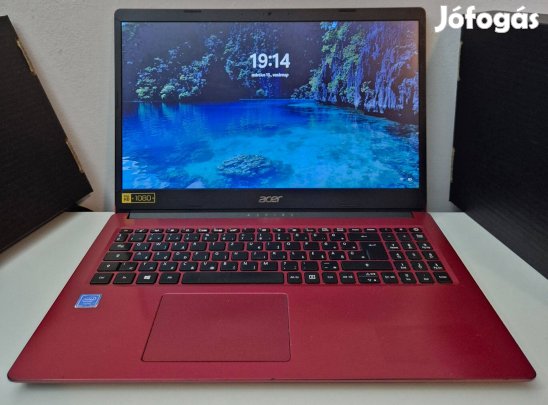 Gyors SSD-s Acer laptop Windows 11 15.6" FHD tanuláshoz