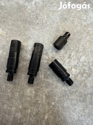 Gyors csatlakozó horgász quick change fekete 3db gyorscsatlakozó