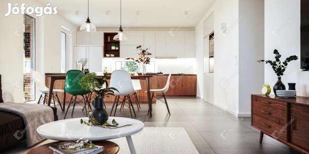 Győrságon magas minőségben kivitelezett ház eladó ajándék konyhával