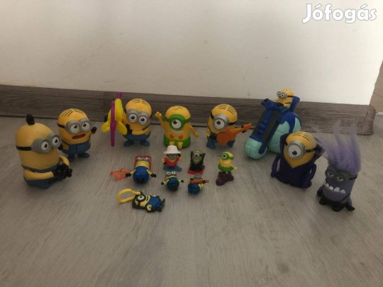 Gyűjtemény, gyűjthető figurák: Minyonok (Minions, Gru, Despicable Me)