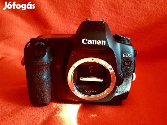 Gyűjtói állapotú Canon 5Dmkii, 1.431 expóval