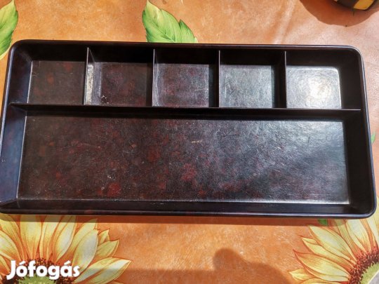 Gyűjtőknek Retró bakelit irodai asztali tolltartó, írószer tartó