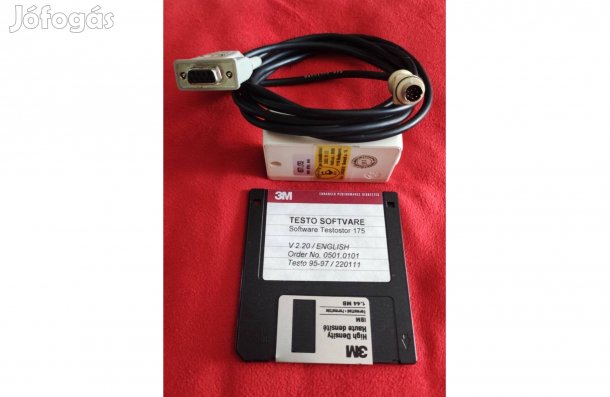 Gyűjtőknek, retro ! Testo hőmérséklet adatgyűjtő