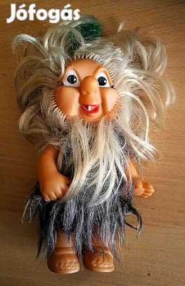 Gyűjtőknek is! Ritka régi, vintázs troll/kobold figura