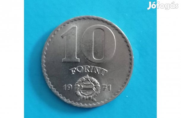 Gyűjtőknek szép 1971-es 10 Forint pénzérm eladó