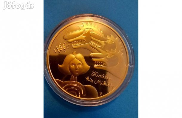 Gyűjtőknek új 2.000 Forint névértékű Király kis Miklós emlék pénzérme