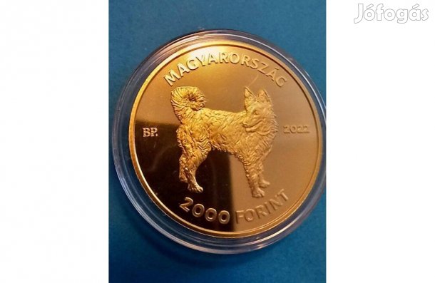 Gyűjtőknek új 2.000. Forint névértékű "Mudi" emlék pénzérme eladó