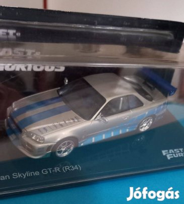 Gyűjtőknek új Nissan Skyline GT-R autómakett eladó