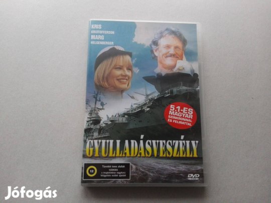 Gyulladásveszély c.eredeti,hibátlan állapotú(magyar )DVD film eladó!