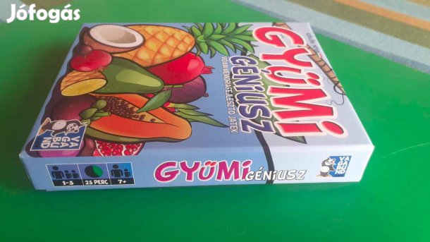 Gyümi Géniusz memória társas kártya játék