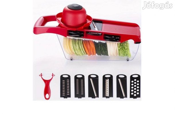 Gyümölcs és Zöldség 6 az 1-ben szeletelő és aprító és hámozó