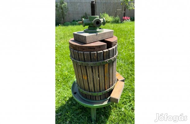 Gyümölcsprés - szőlőprés, sutú 30 l