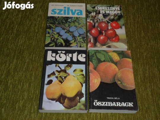 Gyümölcstermesztés: Szilva, Cseresznye és meggy, Körte, Őszibarack