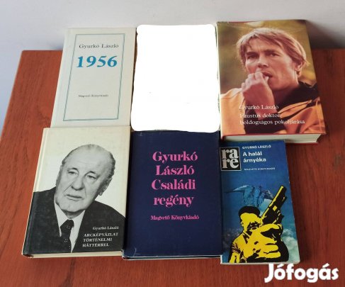 Gyurkó László könyvcsomag / 5 db könyv