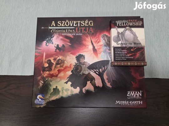 Gyűrűk Ura A Szövetség Útja társasjáték promóval (promó angol nyelvű)