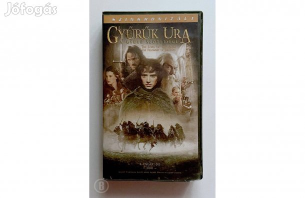 Gyűrűk Ura - A gyűrű szövetsége - VHS - - - (Csak személyesen!)