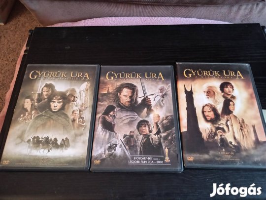 Gyűrűk ura DVD trilógia csomag