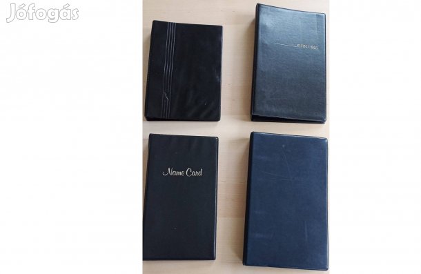 Gyűrűs névjegykártya-tartók