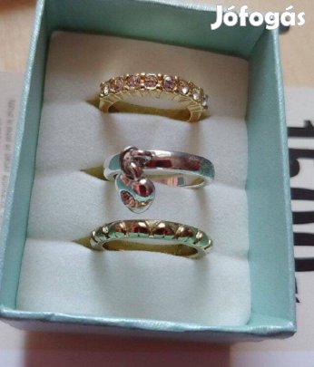 Gyűrűszett + fülbelövéshez fülbevaló ajándéknak is