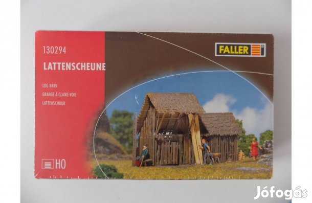 H0 1:87 Vadiúj Faller-130294 pajta Vasútmodell Modellvasút a69