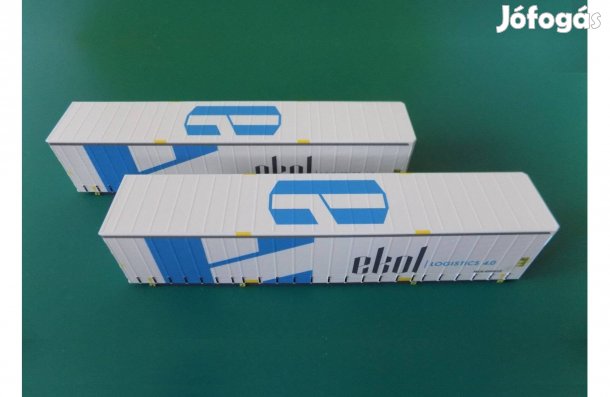 H0 1:87 Vadiúj Roco-77386 konténer Vasútmodell Modellvasút a69