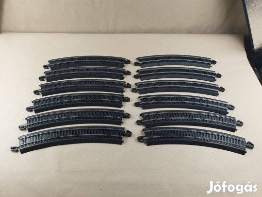 H0 Bachmann Íves Sín - Vágány - 12 db Egyben Fekete