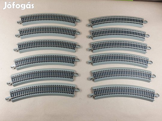 H0 Bachmann Íves Sín - Vágány - 12 db Egyben Szürke