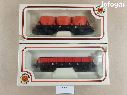 H0 Bachmann USA Uprr Tehervagon - Vagon - 2 db Egyben #P210