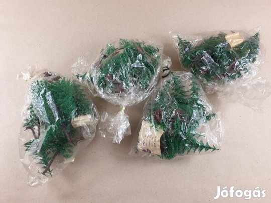 H0 Fenyőfa Fa Terepasztal Kiegészítő 4 Csmag Egyben