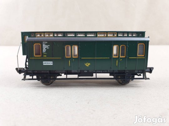 H0 Fleischmann 5050 DR Ansbach Postavagon - Vagon #22/16