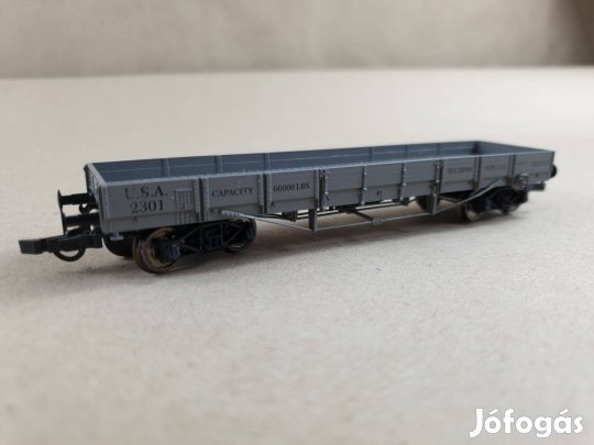 H0 Fleischmann 5262 05 USA 2301 Nyitott Tehervagon Vagon