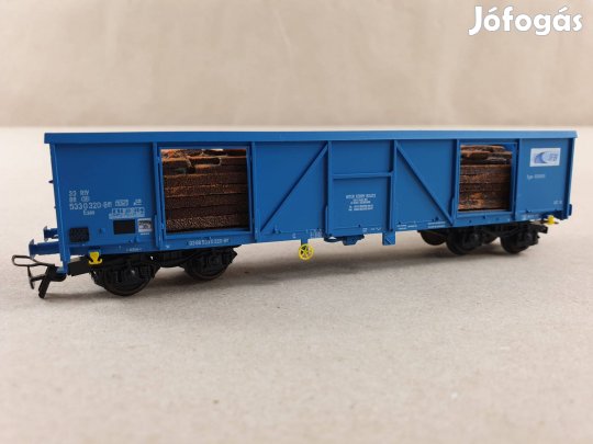 H0 Klein Modellbahn 71/2000 Eaos 6504B0 Tehervagon #17/2