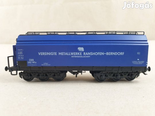 H0 Klein Modellbahn ÖBB 6 Tg. Tehervagon - Vagon #P150