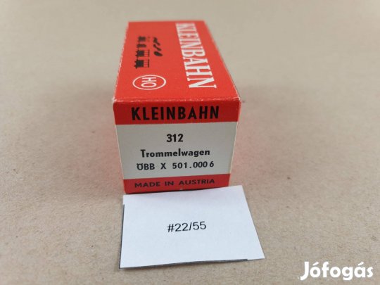H0 Kleinbahn 312 ÖBB Trommelwagen #22/55
