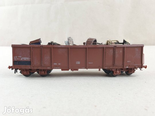 H0 Kleinbahn 4 tg. Tehervagon Rakománnyal - Vagon #24/26