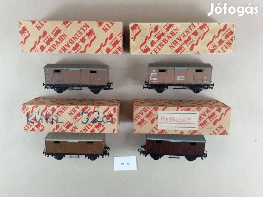 H0 Kleinbahn FS Tehervagon - Vagon - 4 db Egyben #11/49