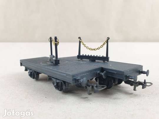 H0 Kleinbahn Fűrészáru Szállító Kocsi Pár #24/113