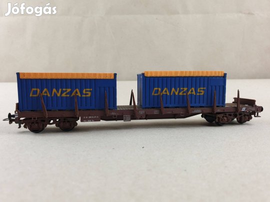 H0 Kleinbahn Konténerszállító Kocsi - Vagon #34/14