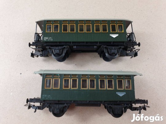 H0 Kleinbahn ÖBB 370 Személyvagon - Vagon - 2 db Egyben #19/67