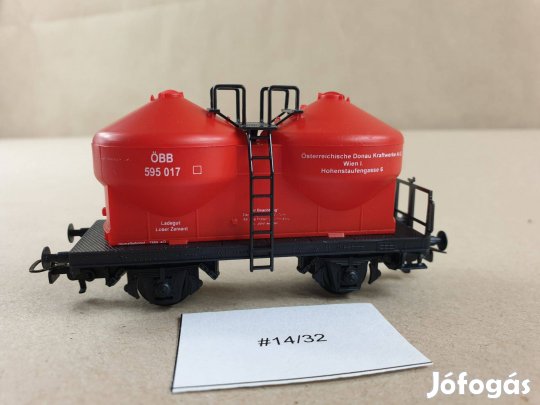 H0 Kleinbahn ÖBB Cementszállító Kocsi Vagon #14/32