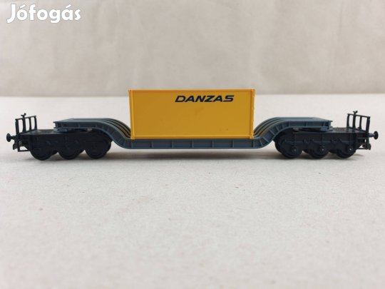 H0 Kleinbahn ÖBB Danzas Konténerszállító Teherkocsi - Vagon #18/76