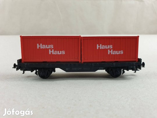 H0 Kleinbahn SBB Konténer Vagon - Tehervagon #14/103