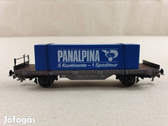 H0 Kleinbahn SBB Panalpina Tehervagon - Vagon #14/23
