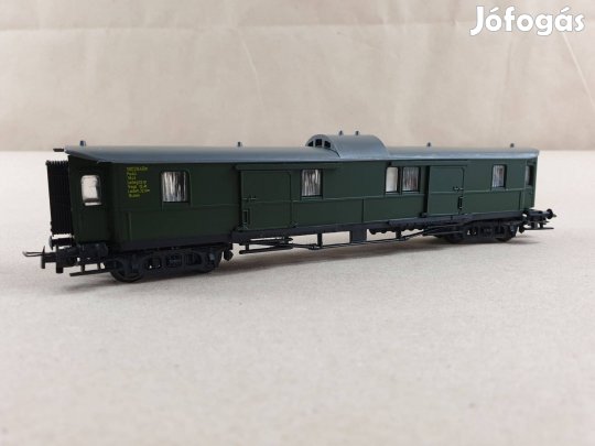 H0 Liliput 294 00 DR Porosz Zöld Poggyászvagon - Vagon #17/61