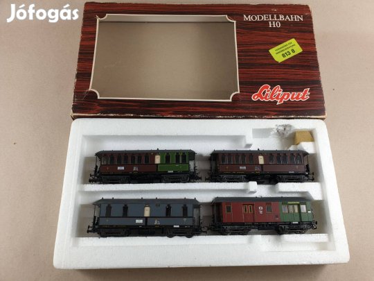 H0 Liliput 813 8 Személyvagon - Vagon Készlet