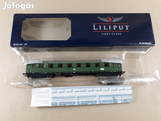 H0 Liliput L384401 DB 2. Oszt. Személyvagon - Vagon Új