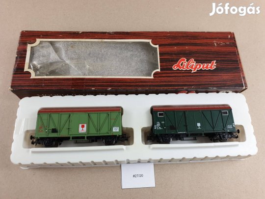 H0 Liliput Tehervagon - Vagon Pár #27/20
