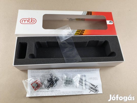 H0 MTB MÁV M63 001 Gyík Mozdony Doboza és Kiegészítők