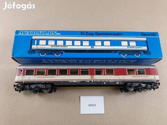 H0 Marklin 4054 DB Étkezőkocsi - Személyvagon #29/23