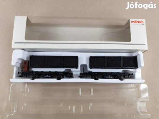 H0 Marklin 48946 DB Konténerszállító Vagon Pár Új